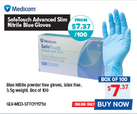 Medicom SafeTouch Advanced Slim Nitrile Gloves